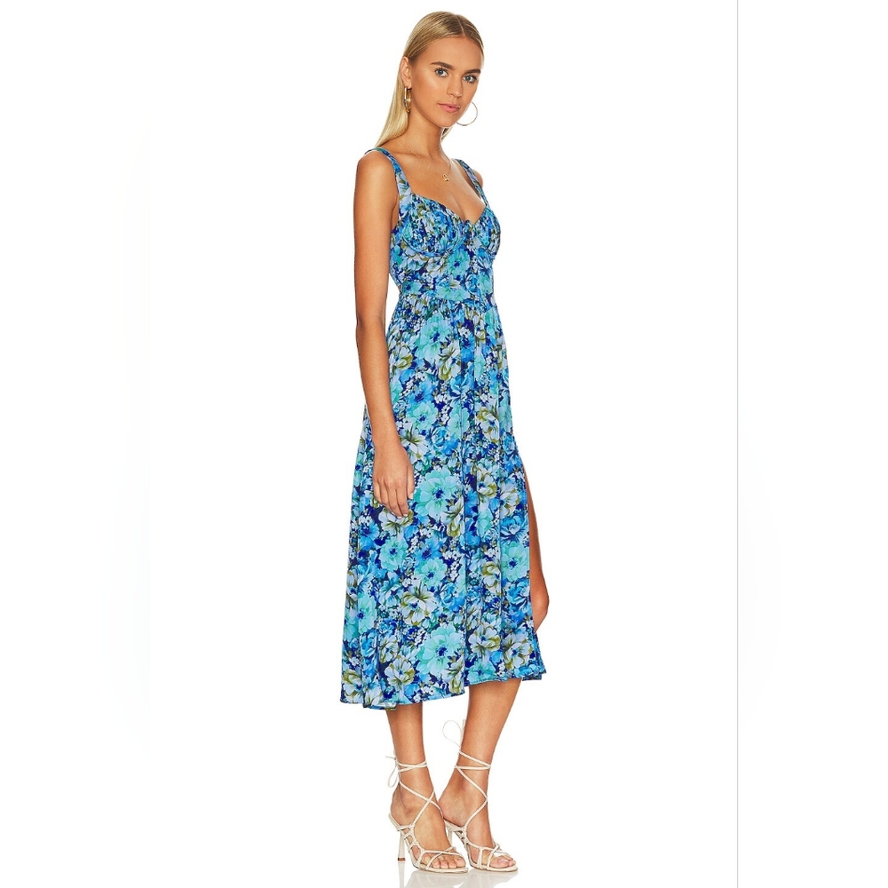 20. NWT FOR LOVE & LEMONS ASTOR MIDI DRESS - Picture 3 of 7